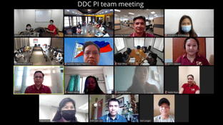 DDC Philippines team meeting