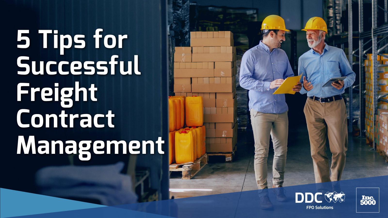 5 Tips For Successful Freight Contract Management