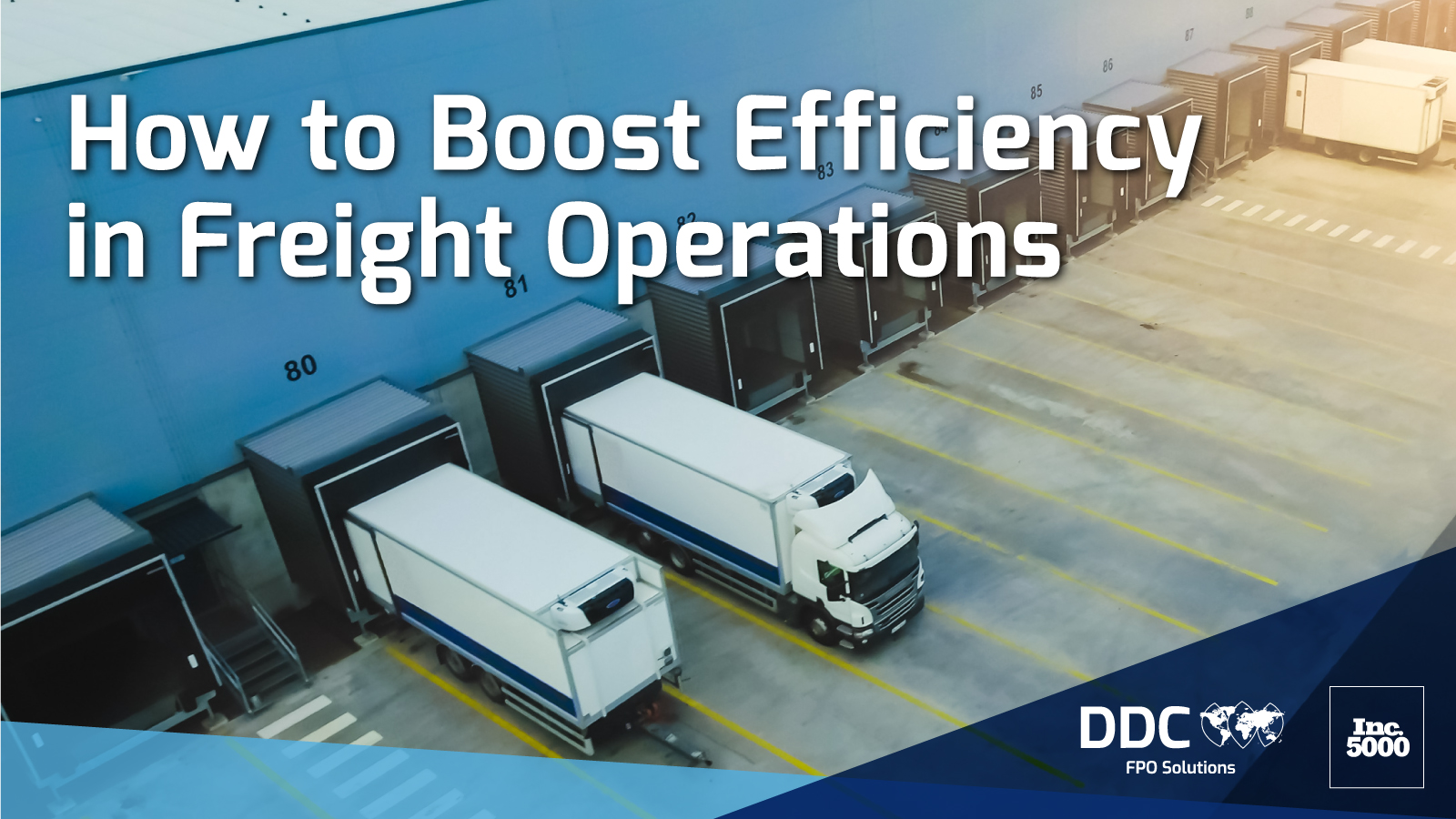 How to Boost Efficiency in Freight Operations