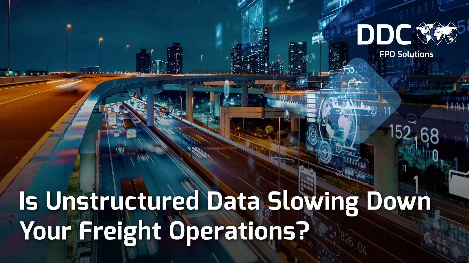 Is Unstructured Data Slowing Down Your Freight Operations?